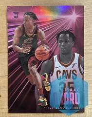 2020-21 Panini Chronicles Essentials RC Pink #212 Isaac Okoro Cleveland Cavalier